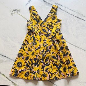 J. Crew Floral Dress- Size 4